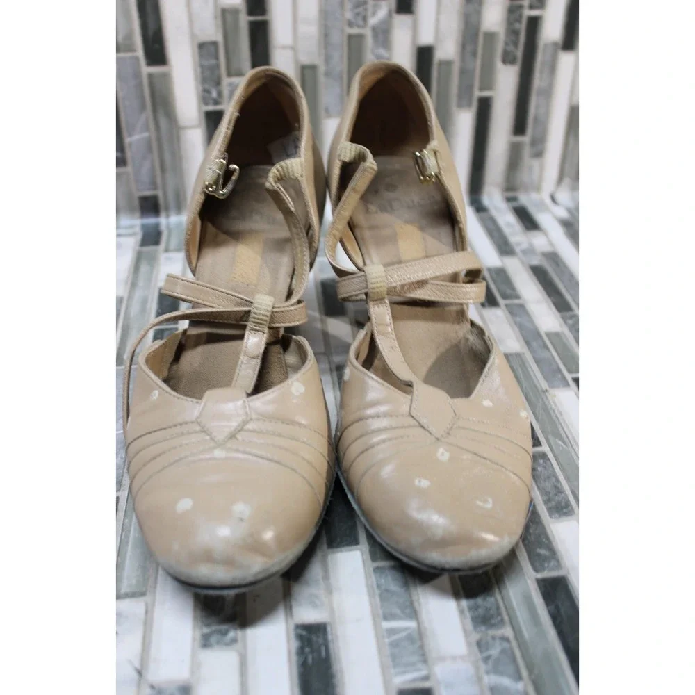 Vero‎ Cuoio Heels Pink Women Size 36 5.5